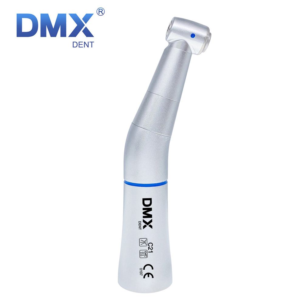 DMXDENT Dental Low Speed Handpiece Contra Angle 4:1 1:1 Fiber Optic fit NSK KAVO