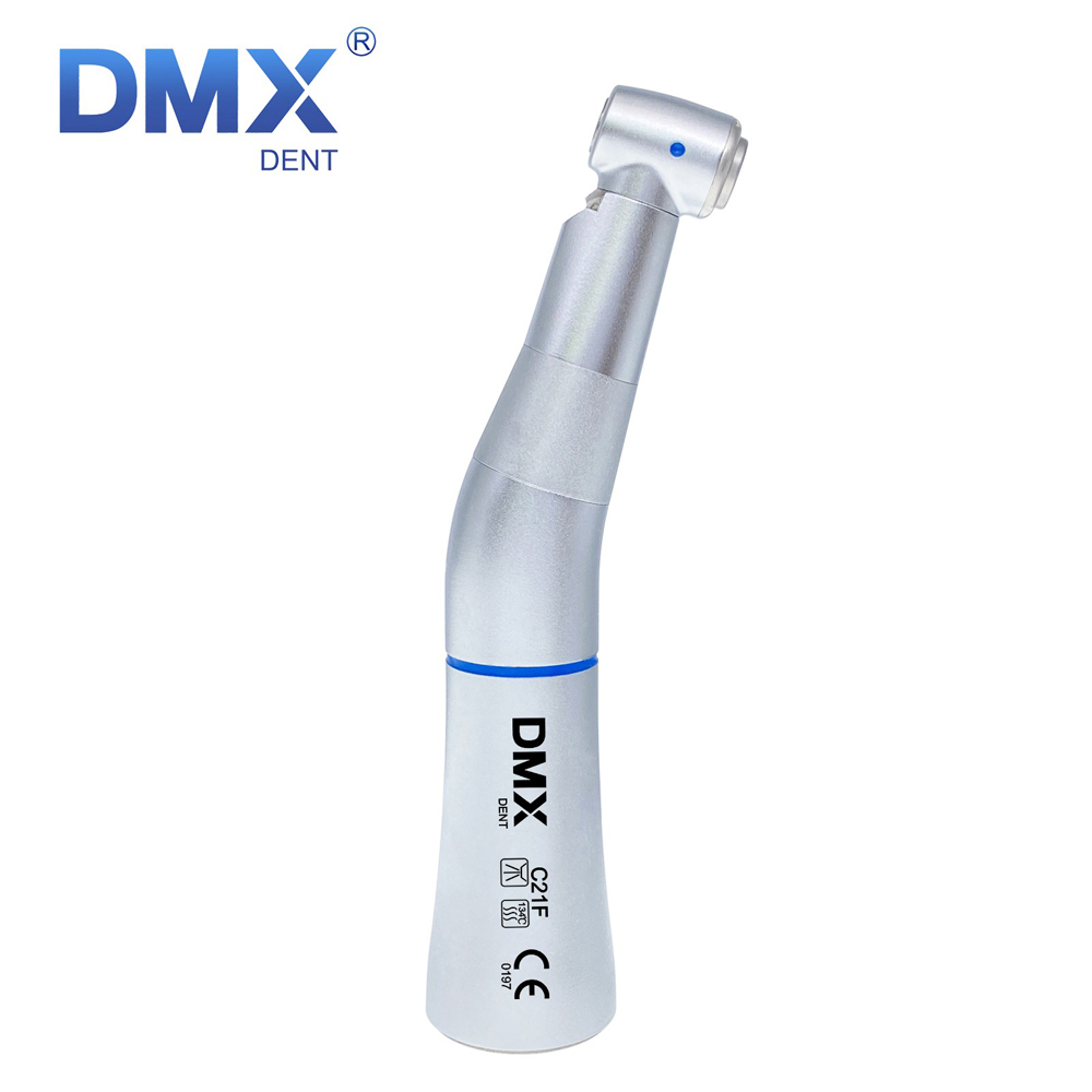 DMXDENT Dental Low Speed Handpiece Contra Angle 4:1 1:1 Fiber Optic fit NSK KAVO