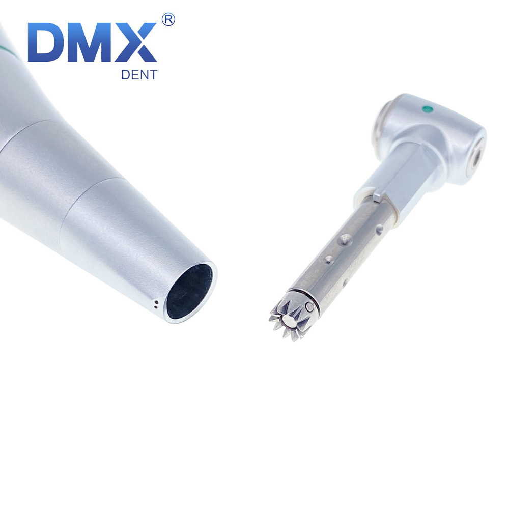 DMXDENT Dental Low Speed Handpiece Contra Angle 4:1 1:1 Fiber Optic fit NSK KAVO