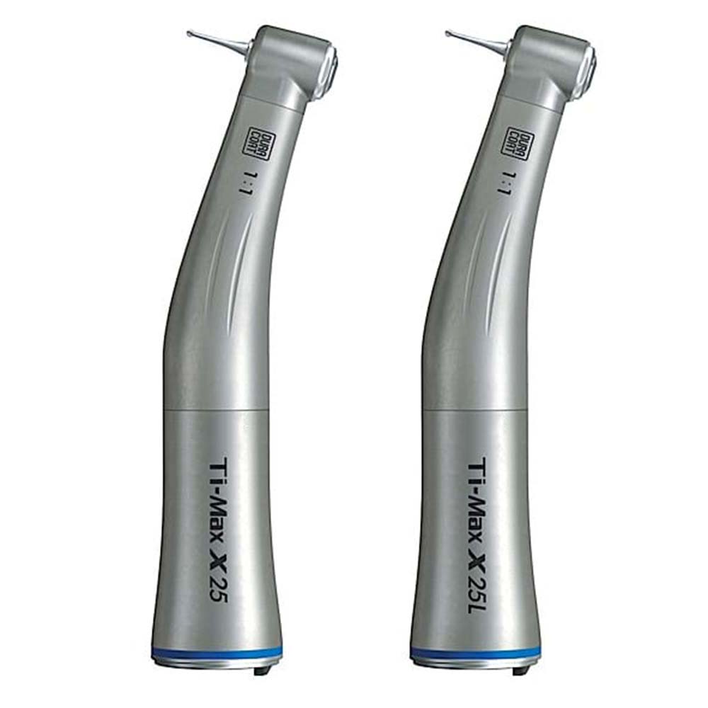 Ti-MAX X25/X25L Dental Fiber Optic LED Light Contra Angle Handpiece Fits NSK