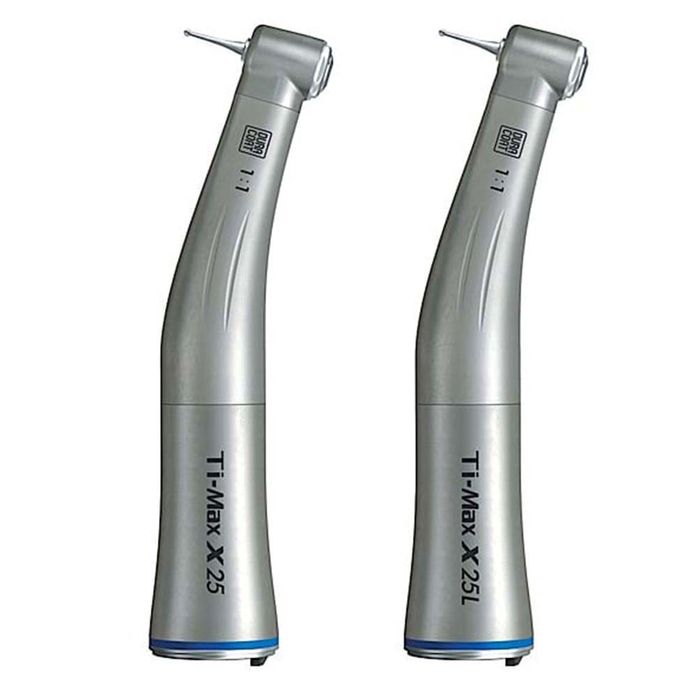 Ti-MAX X25/X25L Dental Fiber Optic LED Light Contra Angle Handpiece Fits NSK