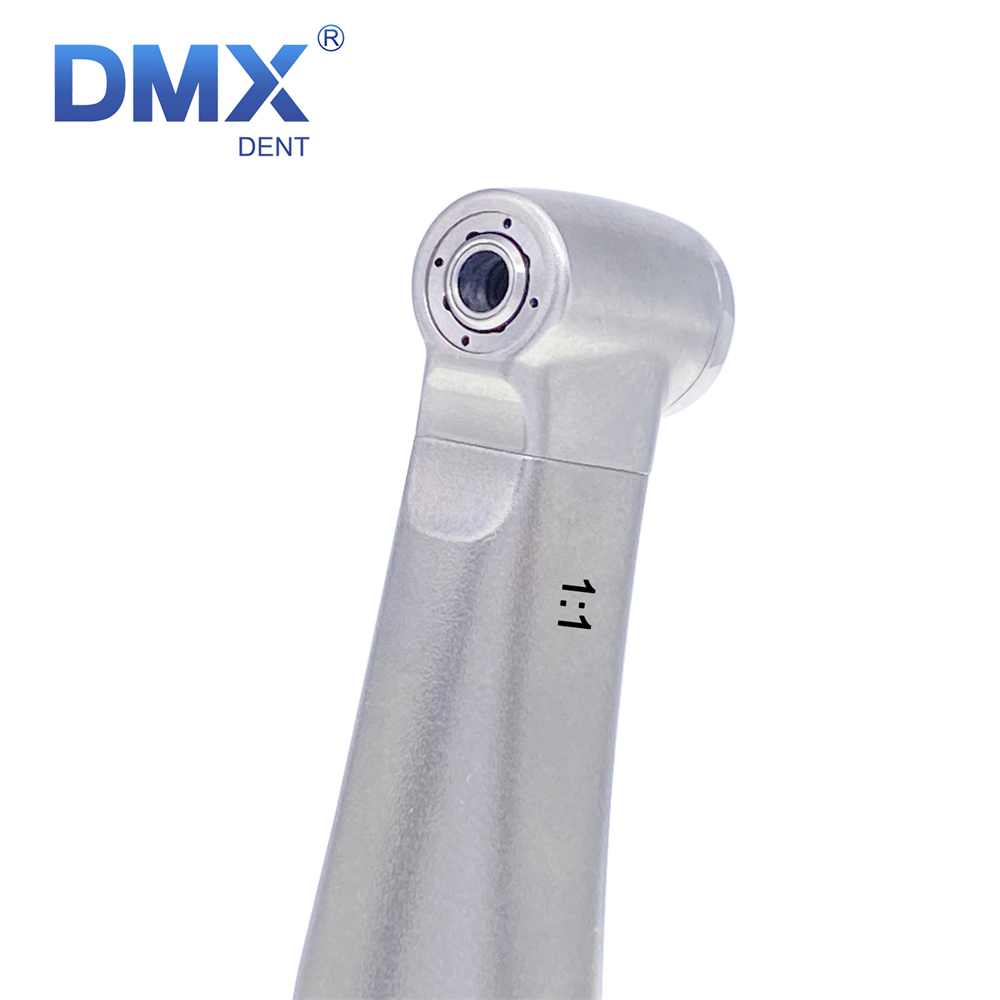 DMXDENT C18-M/C18F-M/C18F-IR5M Dental 1:1 / 1:5 Fiber Optic Contra Angle Handpiece