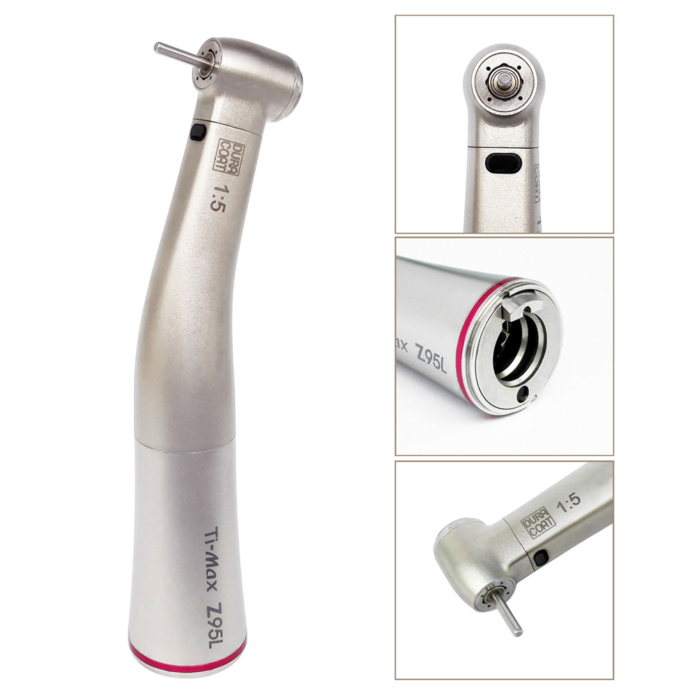Ti-Max Z95L Dental 1:5 Increasing Fiber Optic Contra Angle Handpiece fit NSK