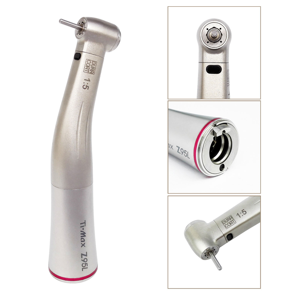 Ti-Max Z95L Dental 1:5 Increasing Fiber Optic Contra Angle Handpiece fit NSK
