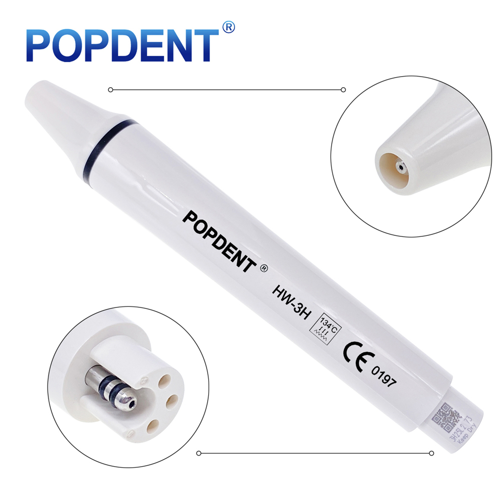 POPDENT Dental Ultrasonic Scaler Detachable Handpiece Fit  HW-3H / HW-5L / HD-7H / HD-7L