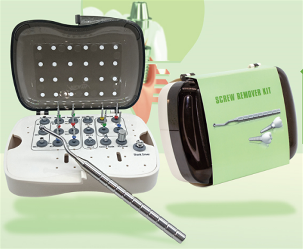 Dental Implant Broken Screw Remover Kit Surgical Tool Instrument