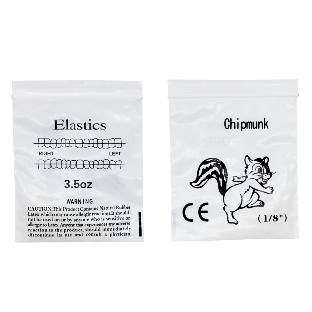 Dental Orthodontic Rubber Bands Ortho Elastics Latex Braces