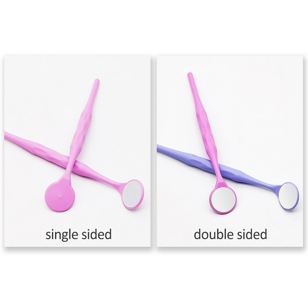 10pcs Dental Premium Mouth Mirrors Front Surface Double Single Sided