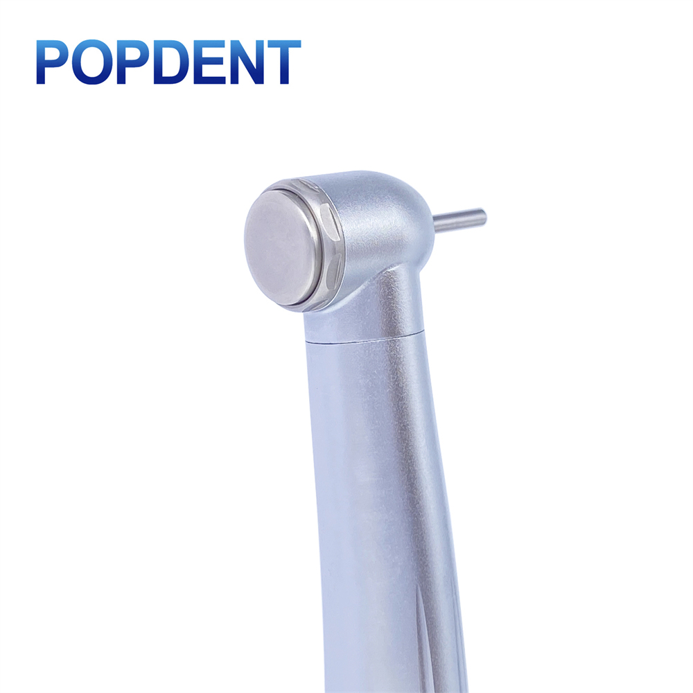 POPDENT Dental High Speed Handpiece Push Button 2/4 Holes Air Turbine