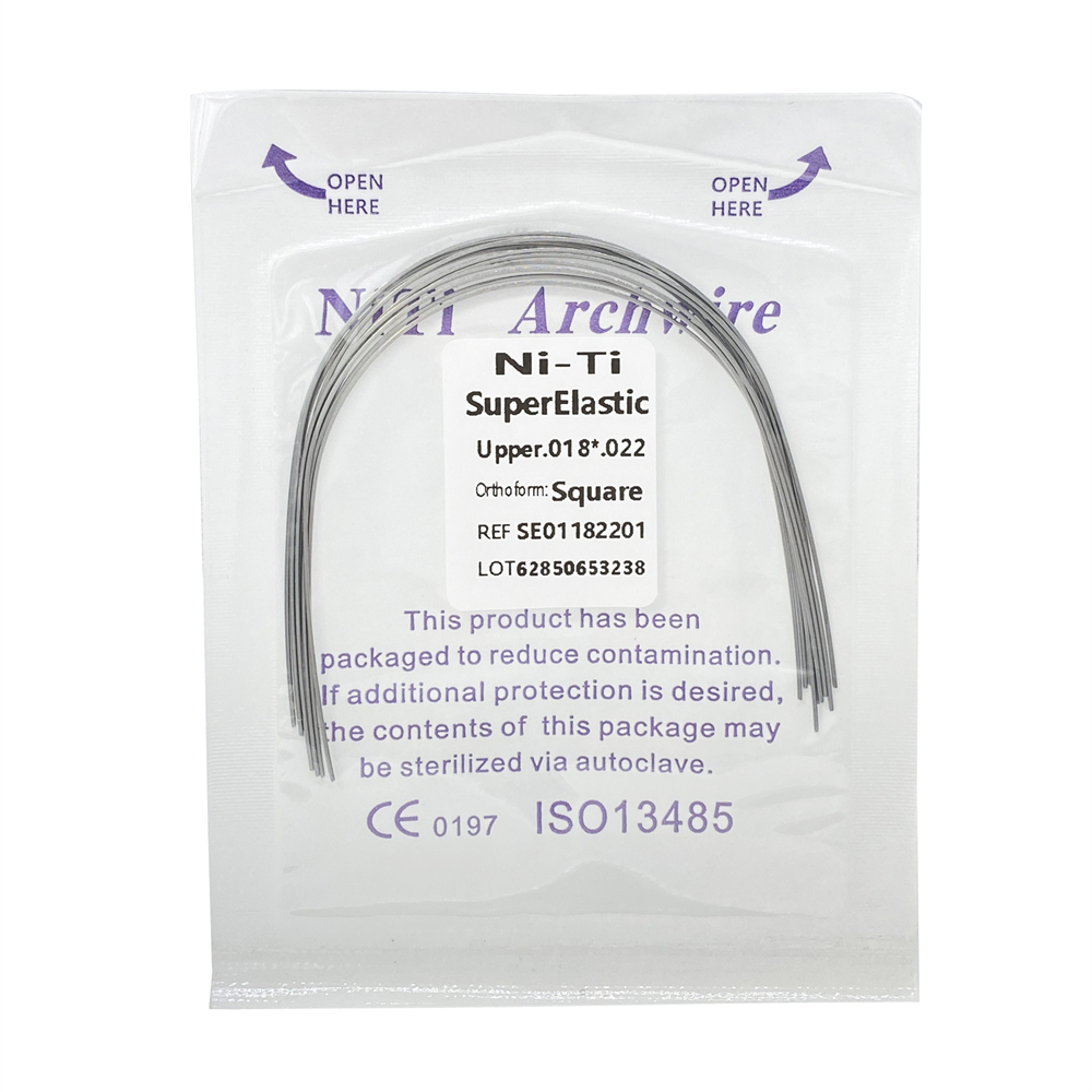 10Pcs Dental Orthodontic Stainless Steel/Niti Arch Wires Rectangular Wires