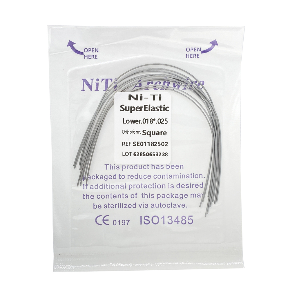 10Pcs Dental Orthodontic Stainless Steel/Niti Arch Wires Rectangular Wires