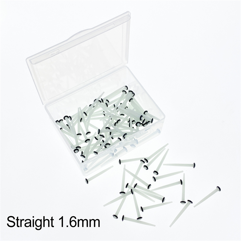 100 Pcs Dental Endo Glass Fiber Post Straight Restorative 1.0 1.2 1.4 1.6mm