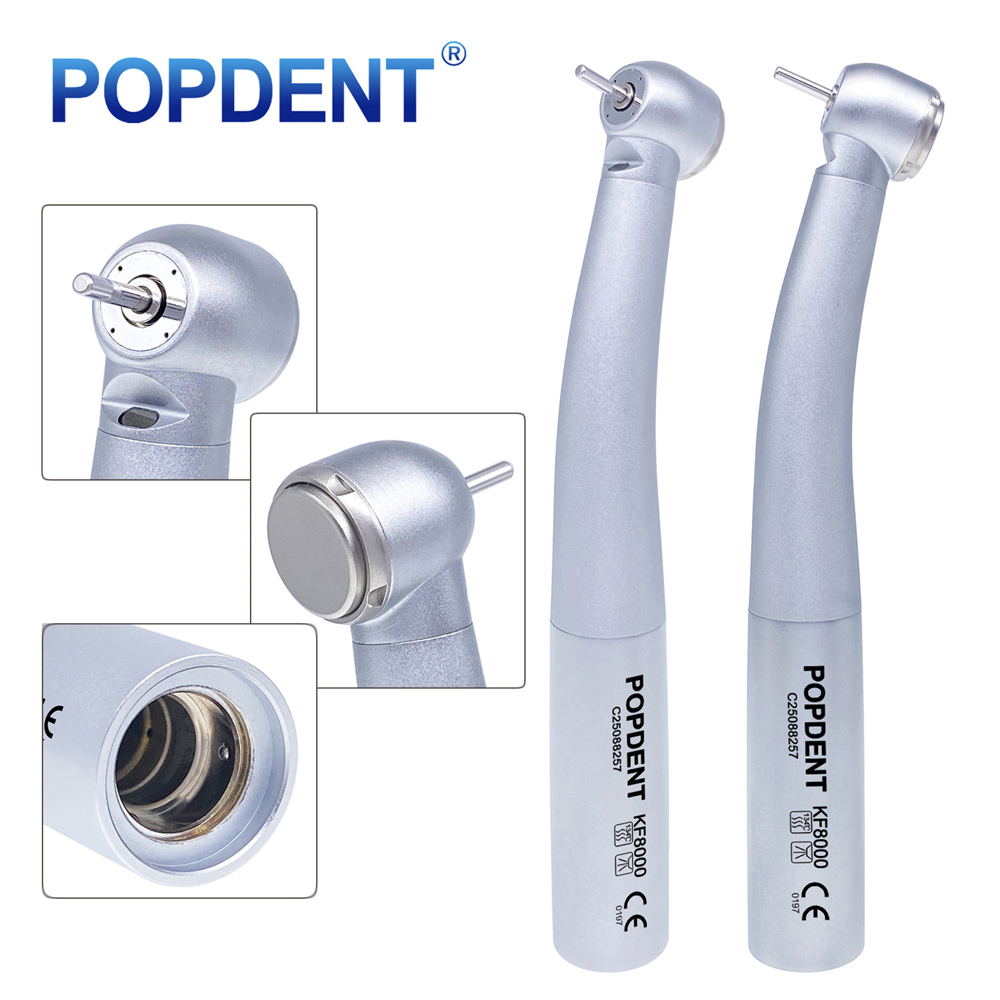 POPDENT KF8000 Dental Fiber Optic High Speed Handpiece Fit KAVO Coupler