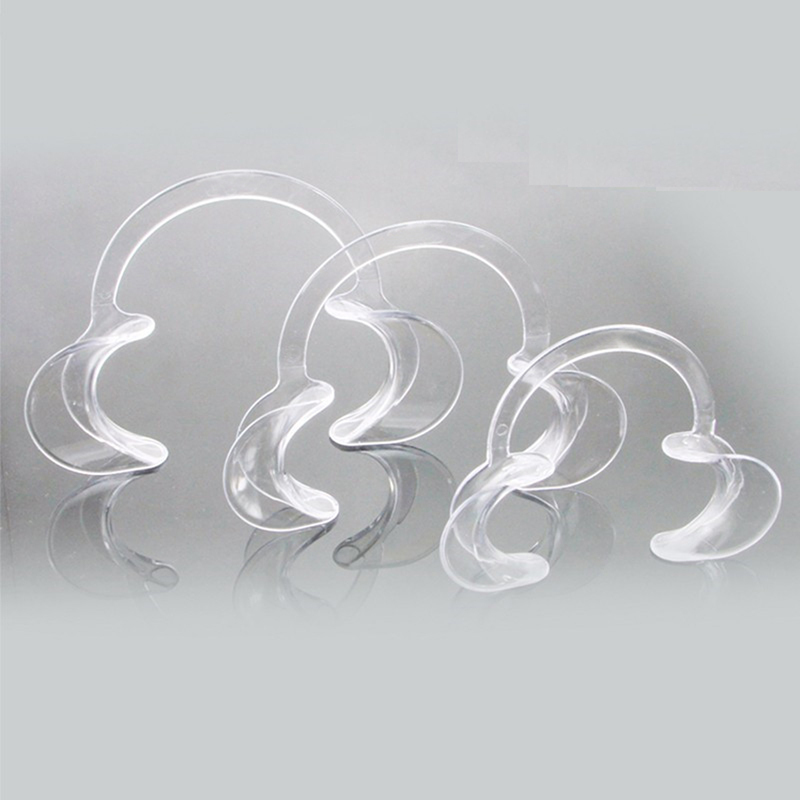 Dental Mouth Opener Teeth Cheek Retractor Tooth Intraoral Lip C Type S M L Clear