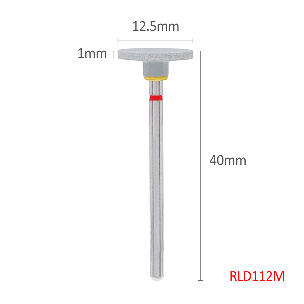 Dental HP Rubber Diamond Polisher Polishing Wheel Disc Fine Coarse