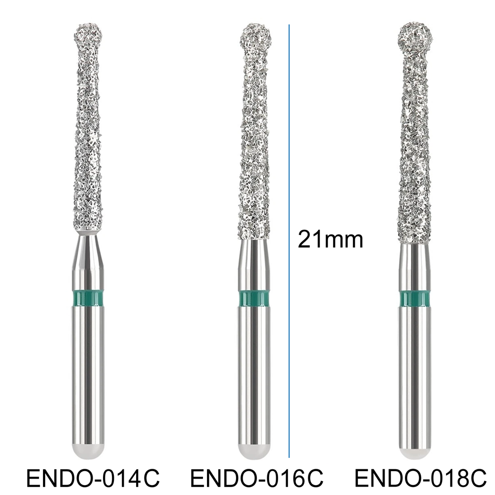 5Pcs Dental Diamond Burs Endo Access Bur Open Preparing Pulp Cavity Bur