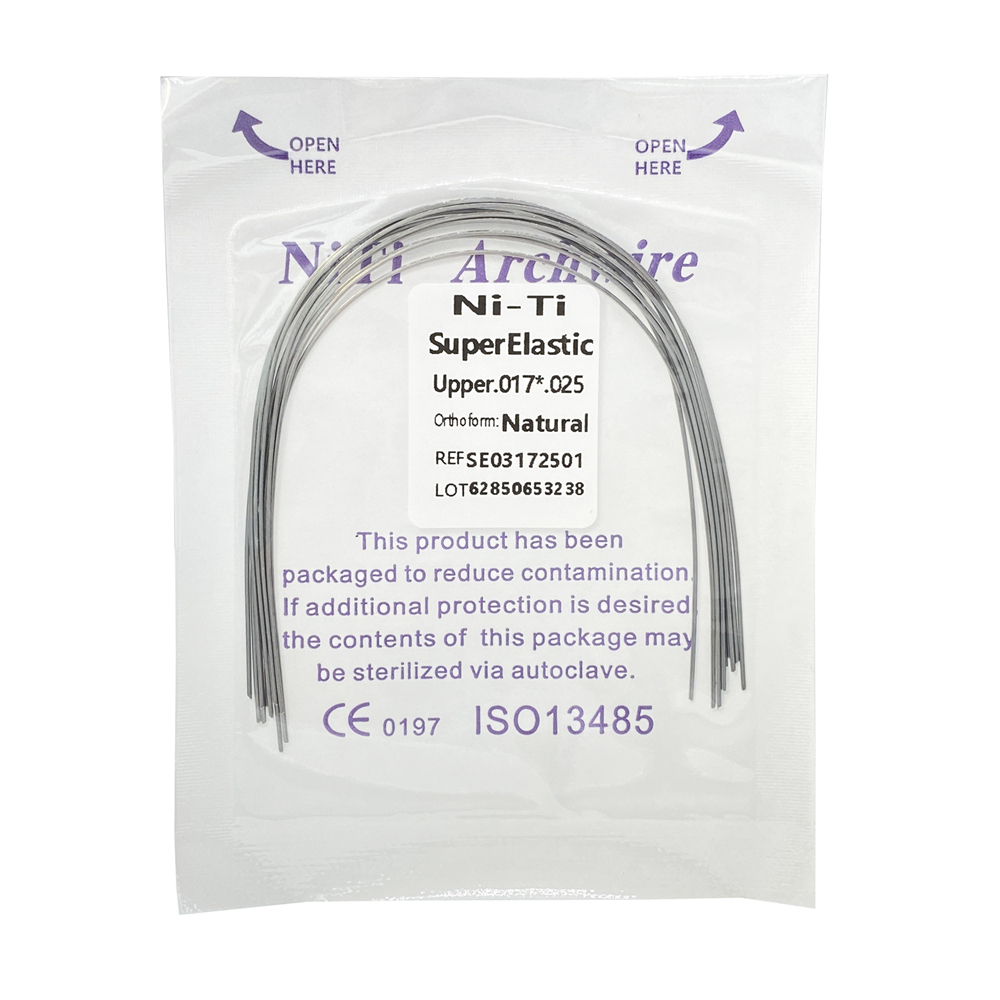 10Pcs Dental Orthodontic Stainless Steel/Niti Arch Wires Rectangular Wires
