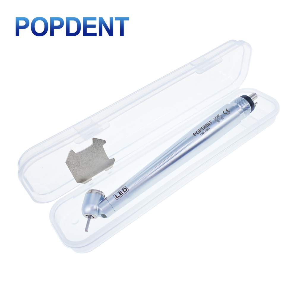 POPDENT X45EL E-Generator LED Dental 45° Surgical High Speed Handpiece Turbine