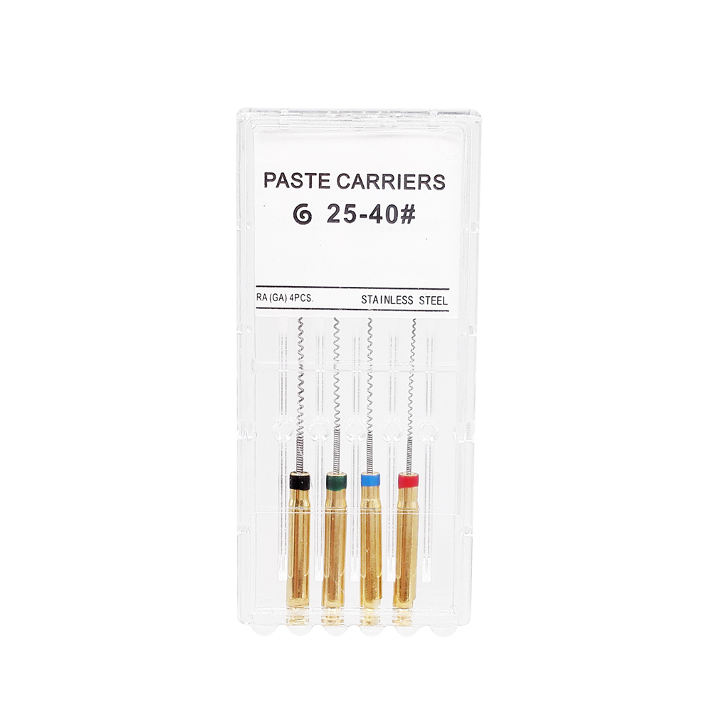 4Pcs Dental Paste Carrier Spiral Fillers Engine Use SST 21//25mm 25#-40#