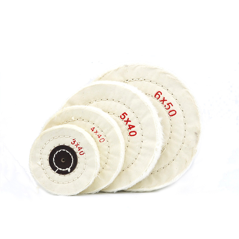 Grinding Polishing Machine Drill Cloth Wheel White For Jade Metal Glass