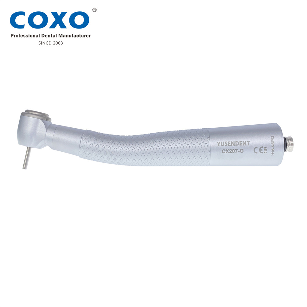 COXO YUSENDENT CX207-G H16-NSPQ  / H16-NTPQ Dental Fiber Optic High Speed Air Turbine Handpiece Fit NSK