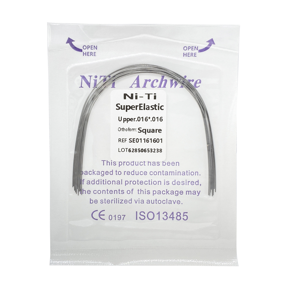 10Pcs Dental Orthodontic Stainless Steel/Niti Arch Wires Rectangular Wires