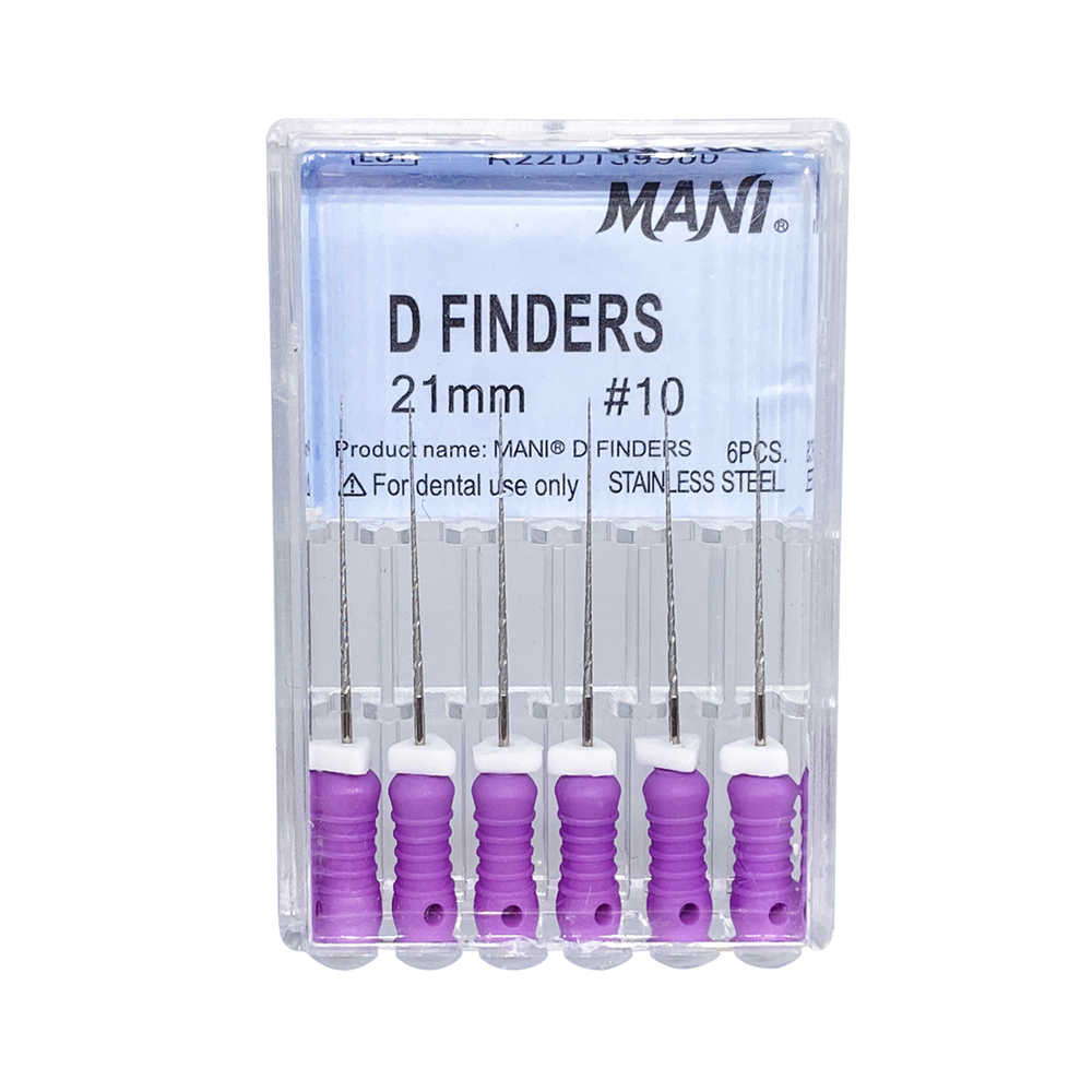 Mani D FINDERS Dental Endodontic files For Calcified Canals 21/25mm