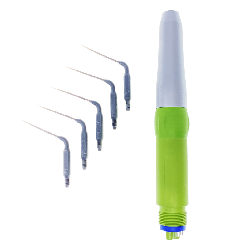 Dental Endo Ultra Activator Ultrasonic Irrigator Root Canal Handpiece 4Hole/Tips