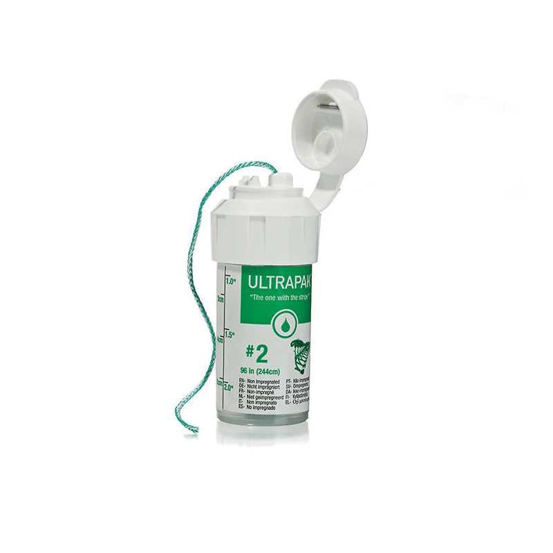 Ultrapak Dental Gingival Retraction Knitted Cord Packing Ultradent #00 #0 #1 #2