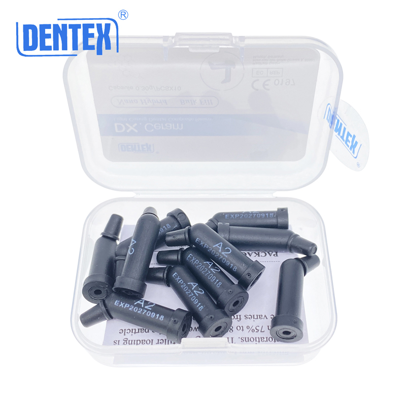 Dental Dentex DX.Ceram Light Curing Composite Resin  Refill Unidose Capsule Kit