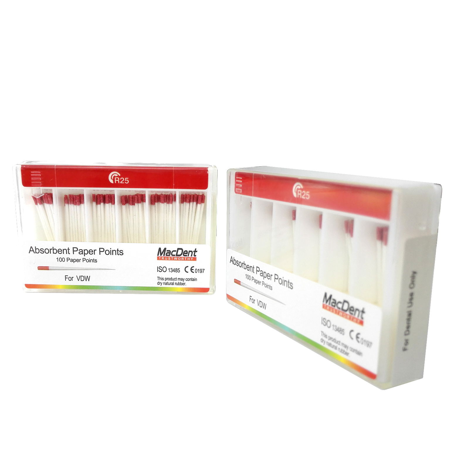 MacDent Dental Absorbent Paper Points For VDW R25 R40 R50