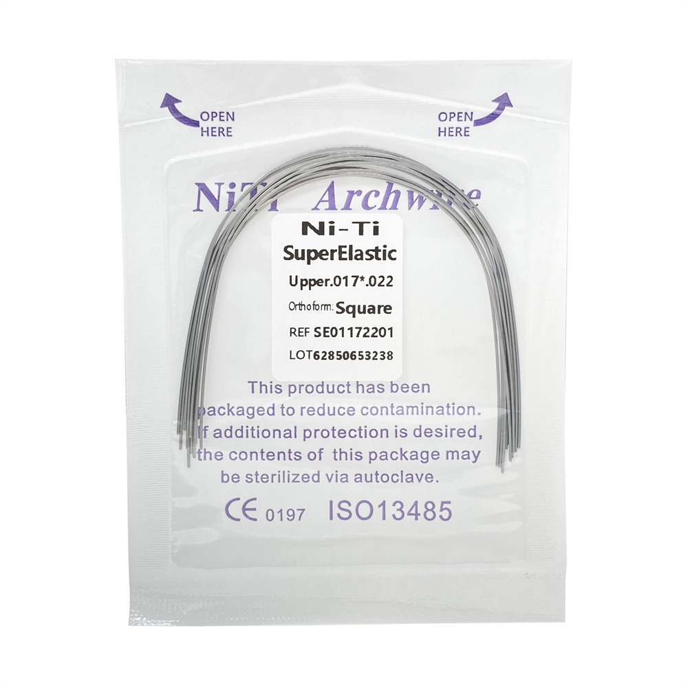 10Pcs Dental Orthodontic Stainless Steel/Niti Arch Wires Rectangular Wires