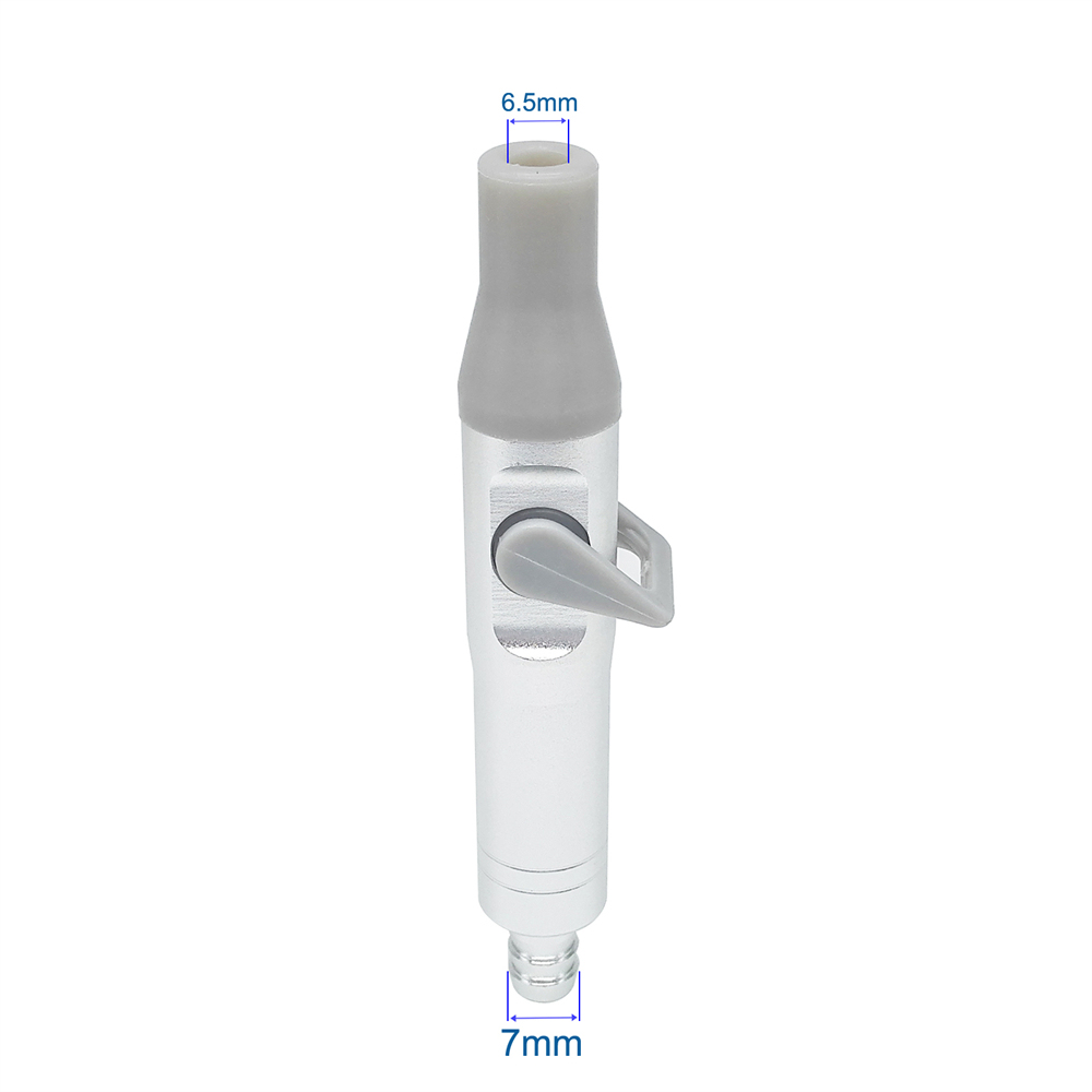 Dental Oral Saliva Ejector Suction Short Strong Weak Handpiece Tip SE Valve