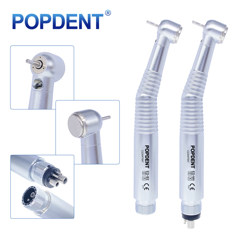 POPDENT ED-B2/M4 Dental E-Generator LED High Speed Air Turbine Handpiece