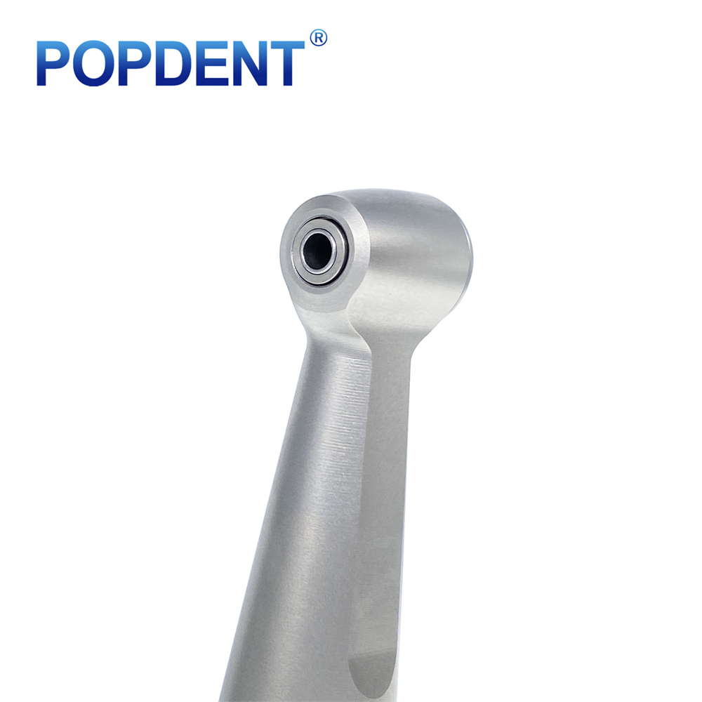 POPDENT Dental Low Speed Contra Angle Handpiece Push Button Fit aRA 2.35mm Burs