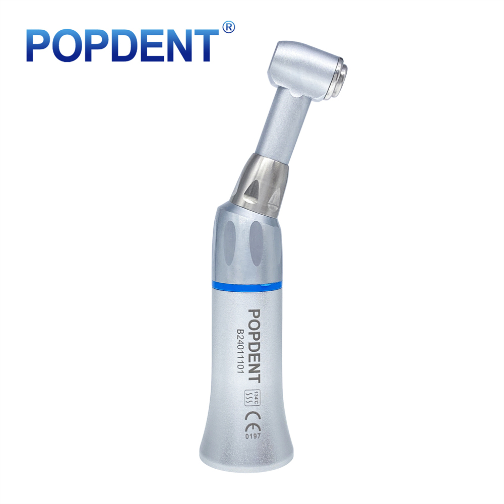 POPDENT Dental Low Speed Contra Angle Handpiece Push Button NSK Style E-type
