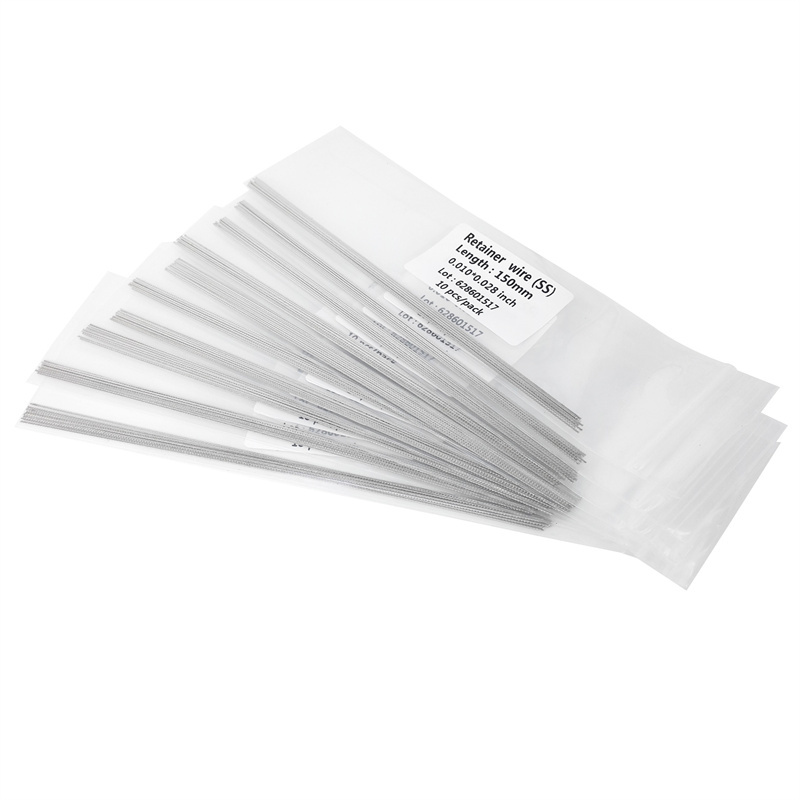 Dental Orthodontic Flat Strand Lingual Retainer Wire .010"x.028" .010"x.032"