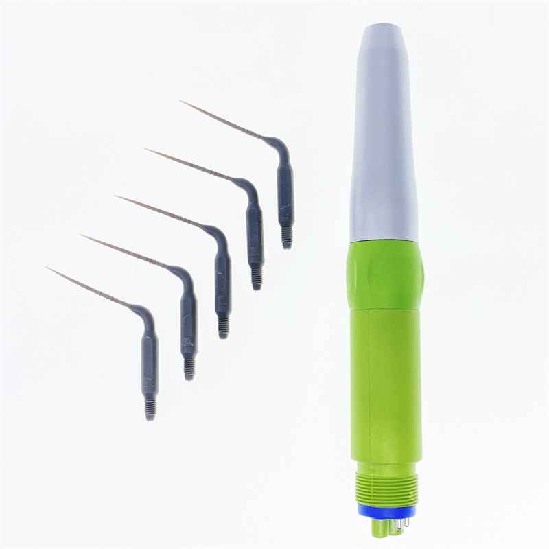 Dental Endo Ultra Activator Ultrasonic Irrigator Root Canal Handpiece 4Hole/Tips