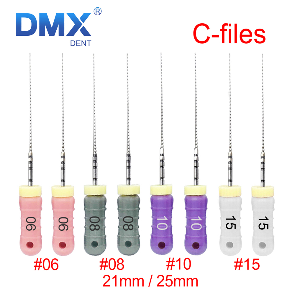 DMXDENT Dental Endodontics C Files Hand Use File for Root Canal
