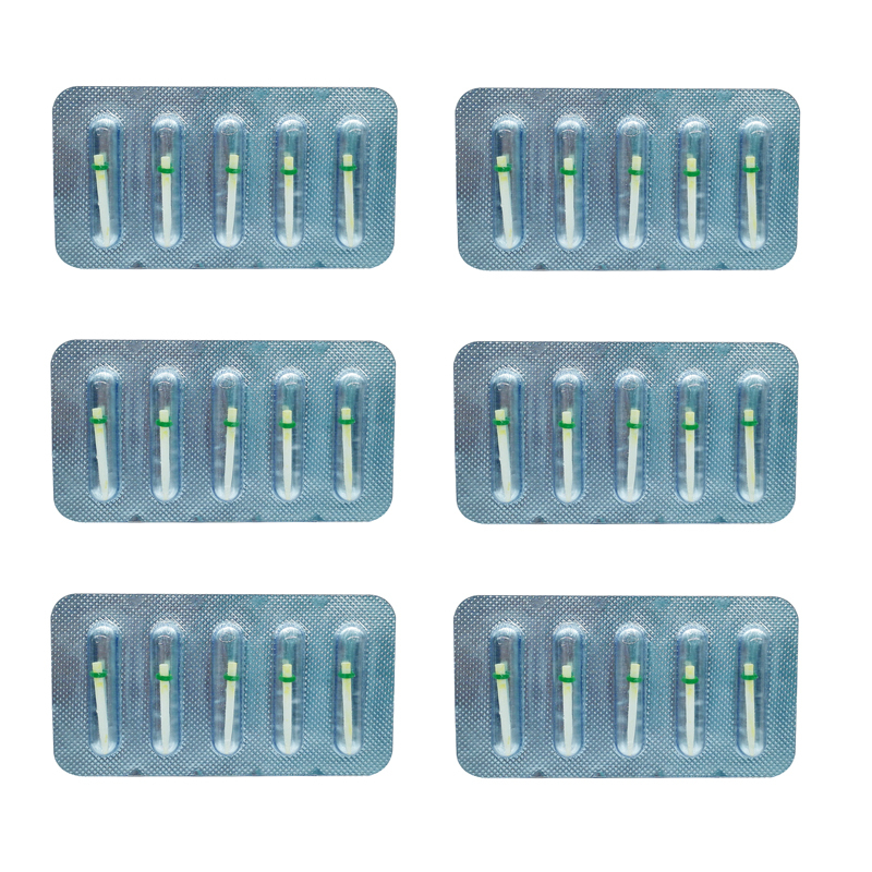 5Pcs/Pack Dental Fiber Post Glass Straight 1.1mm 1.25mm 1.5mm 1.7mm