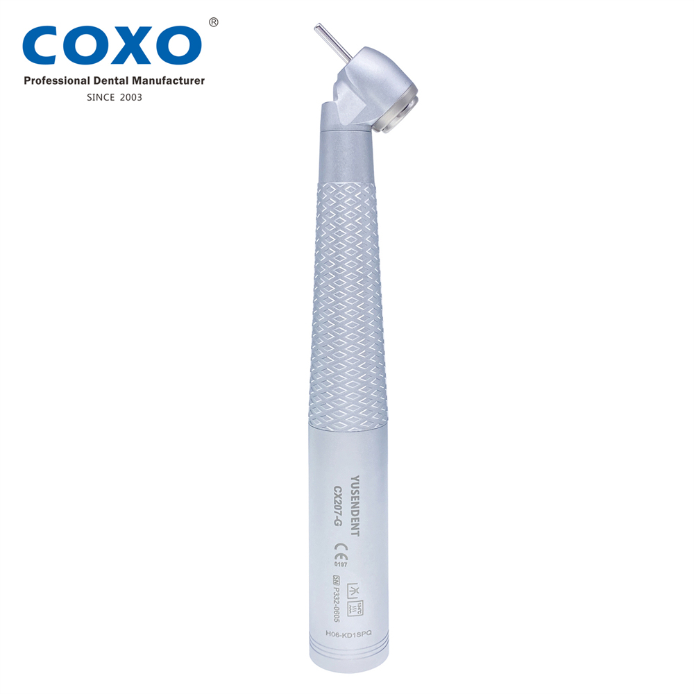 COXO YUSENDENT Dental 45 Degree Surgical Handpiece Fiber Optic CX207-G