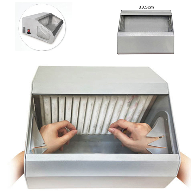 Dental Lab Dust Collector Extractor Machine for Sandblasting Polishing