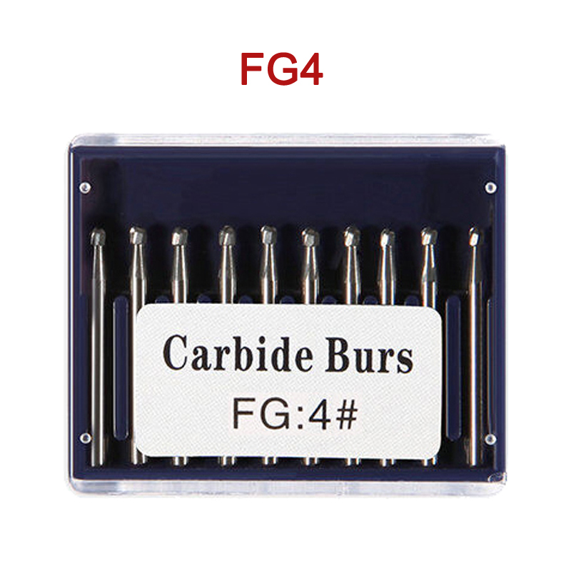Dental FG Fresas de carburo de tungsteno Fit Alta Velocidad pieza de mano