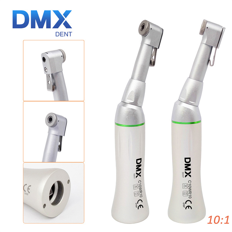 DMXDENT Dental 4:1/10:1/16:1/20:1/64:1 Low Speed Contra Angle Handpiece VIP
