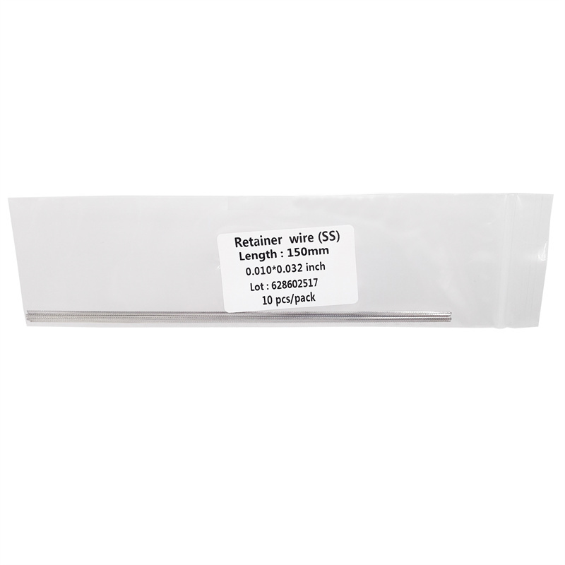 Dental Orthodontic Flat Strand Lingual Retainer Wire .010"x.028" .010"x.032"