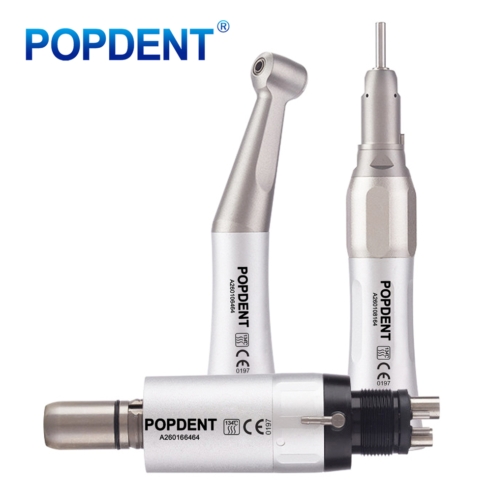 POPDENT Dental E-generator LED High Speed/Low Speed Handpiece Kit 2Hole/4Hole