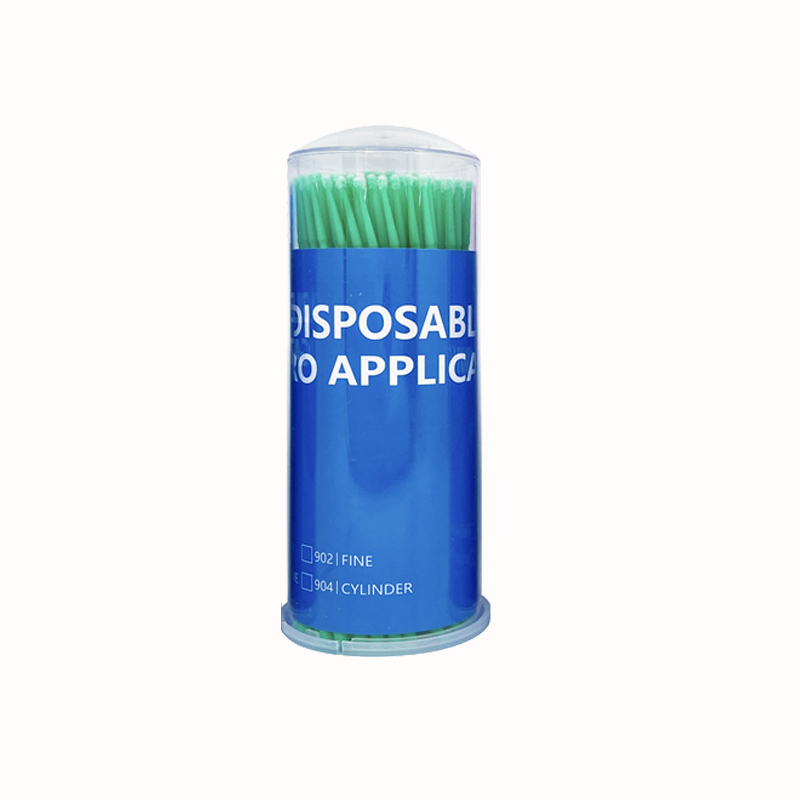Disposable Micro Applicator Dental Use Bendable Brush 100pcs 4colors