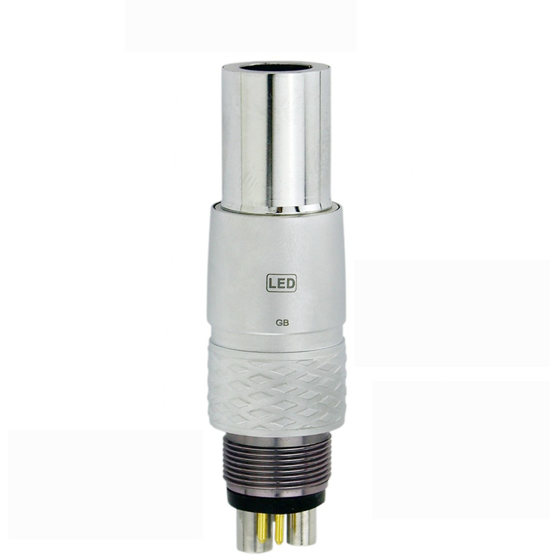 Dental NSK PHATELUS Type LED Fiber Optic Coupler fit NSK Ti Max Handpiece