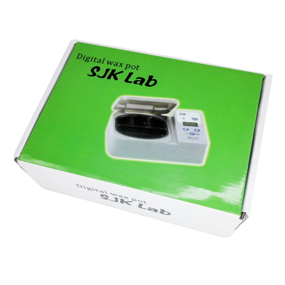 Dental Digital Wax Heater 4-Well Dipping Pot Portable Lab Equipment
