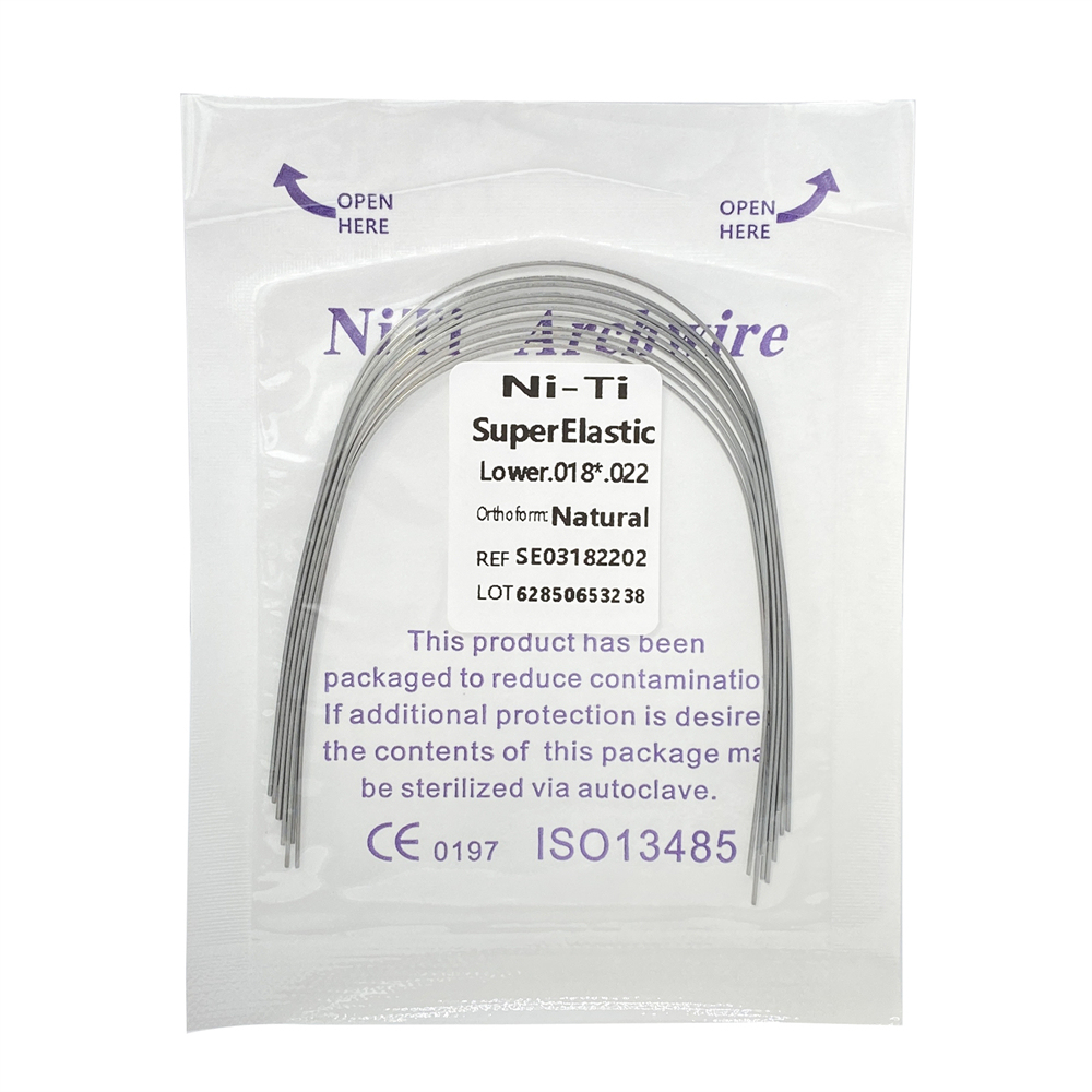 10Pcs Dental Orthodontic Stainless Steel/Niti Arch Wires Rectangular Wires